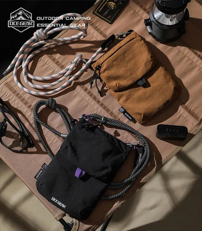 OCEGEAR Crossbody Bag Multifunctional Mini Anti-Theft Credit Cards Phone Shoulder Bag Travel Business Small Sling Purse Bag