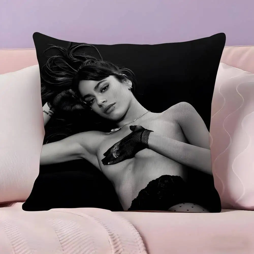 Singer M-Martina S-Stoessel TINI Pillow Case Ultra Soft Skin Friendly Fabric Cloud Like Comfort & Concealed Zipper