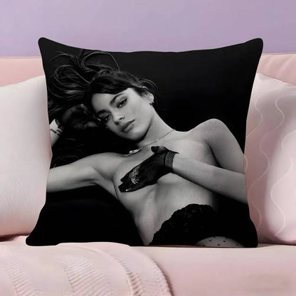 Singer M-Martina S-Stoessel TINI Pillow Case Ultra Soft Skin Friendly Fabric Cloud Like Comfort & Concealed Zipper