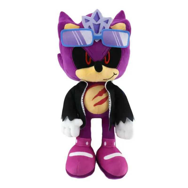 Hot 30CM High Quality Sonic Plush Toy Hedgehog Knuckles Tails Cute Cartoon Soft Stuffed Doll Birthday Gift for Children