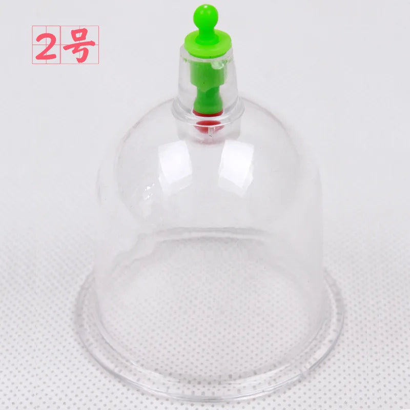 1pcs Chinese Medical Vacuum Cans Body Cupping Therapy Cups Back Arm Massage Relaxation Anti-cellulite Messager Health Care