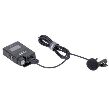 Comica BoomX-D 2.4G Wireless Microphone Dual-channel Lapel Microphone Condenser Lavalier Mic For PC Smartphone Camera Youtube
