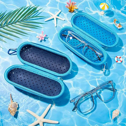EVA Soft Swimming Glasses Organize Protector Glasses Case Swimming Gear Breathable Drainage Hole Portable Goggles Cover All Ages