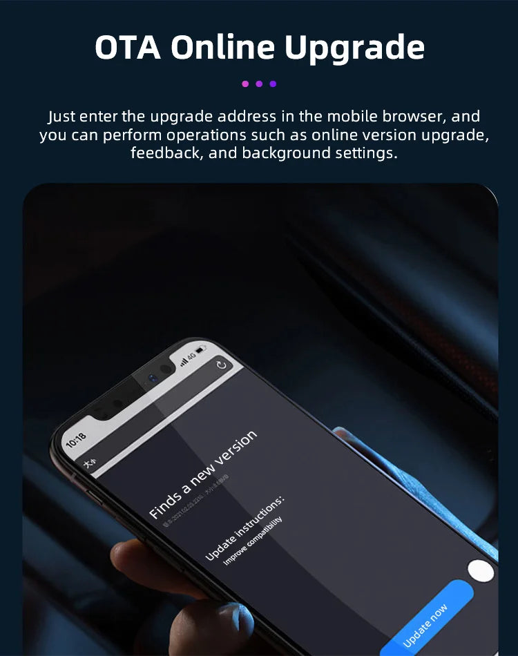 TIMEKNOW Wireless CarPlay Adapter for Apple iPhone Wired to Wireless Carplay Dongle Plug And Play USB Connection Auto Car Dongle