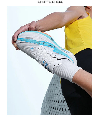 Men's and Women's Running Shoes Anti Slip and Shock-Absorbing Carbon Fiber Board Professional Marathon Chunta Sports Shoes