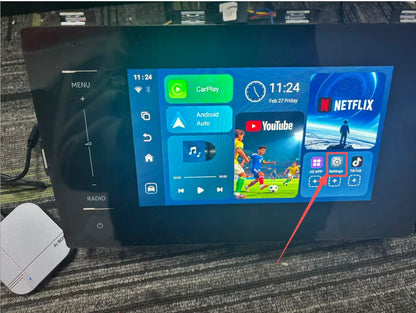 Android Smart AI Box 4G+64G/2G+32G Wireless CarPlay Android Auto TV Box For Youtube Netflix For VW Nissan Toyota Hyundai Ford