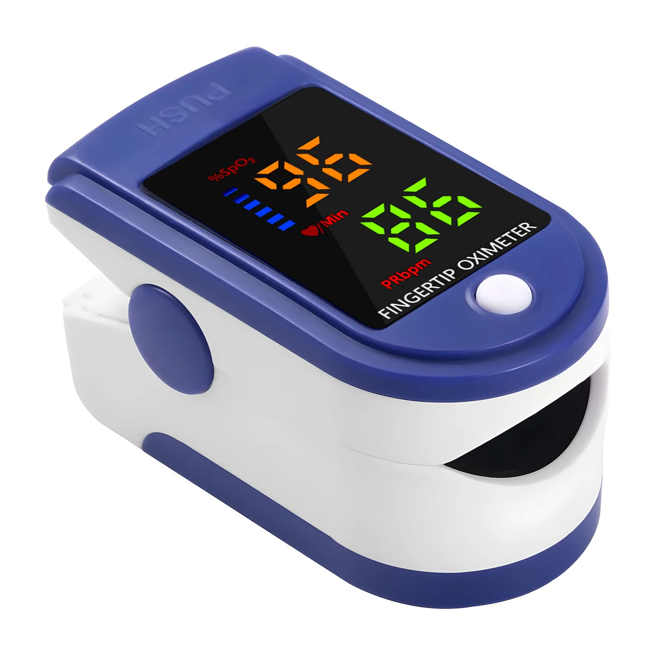 Oximeter Portable Fingertip Pulse Blood Oxygen Saturation Monitor With Lcd Display Fingertip Oximeter Testing SpO2 Health Care