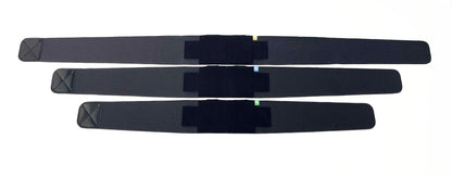 Microphone transmitter waist belt waist strap leg strap waist strap skin black light elastic nylon Velcro fabric Single pocket