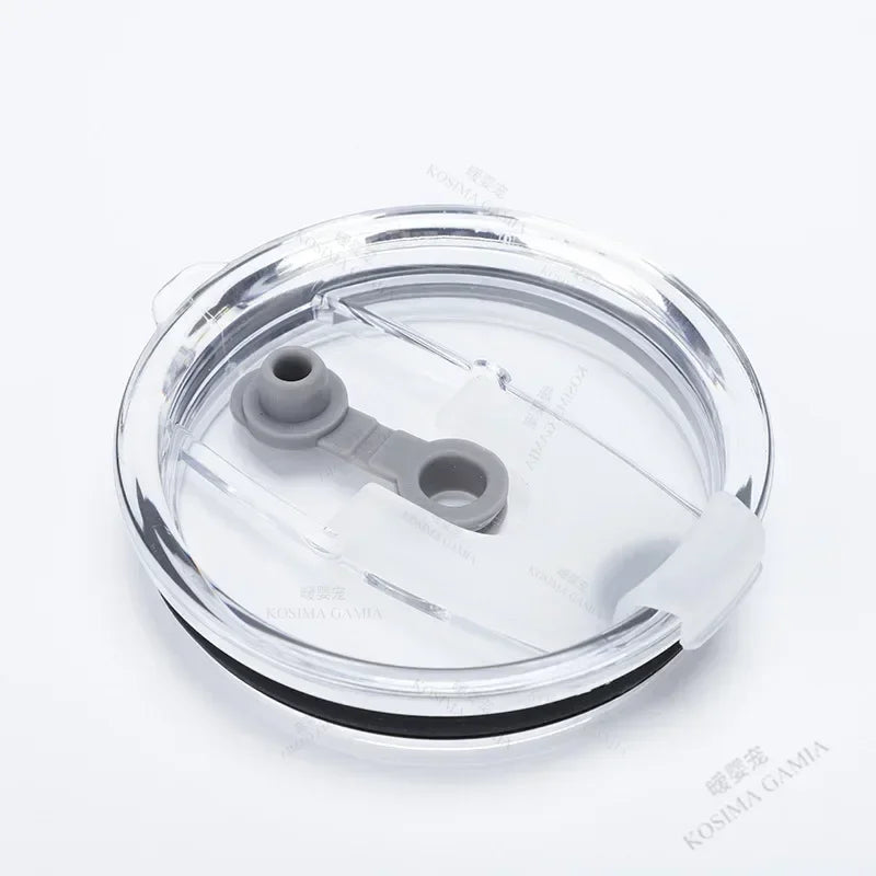 Double Wall Vacuum Insulated Reusable Coffee Tumbler Travel Mug with Straw Hot Cold Leak-proof Dishwasher Safe