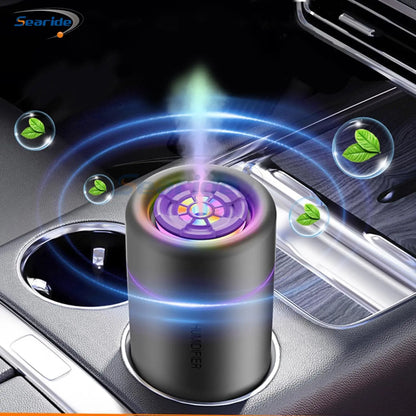 Mini Air Humidifier USB Electric Aroma Essential Oil Diffuser Purifier Aromatherapy Mist Maker Color Lights For Car Home Bedroom