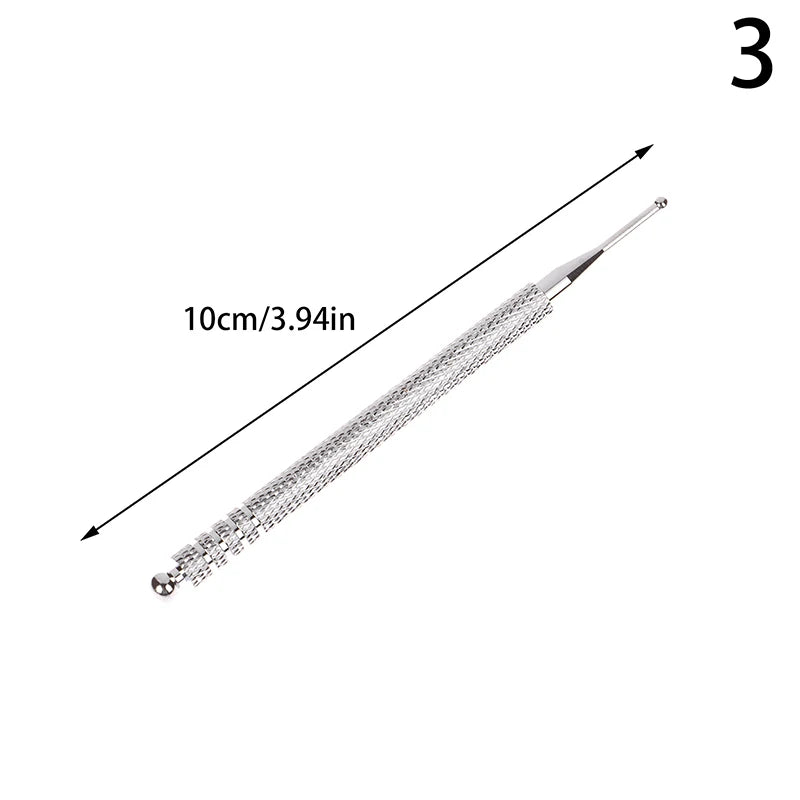 1Pcs Acupuncture Point Probe Stainless Steel Auricular Point Pen Beauty Ear Reflex Zone Massage Needle Detection Health Care