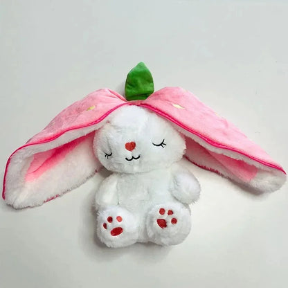 -Cute Music Luminous Breathing Doll with Motion Lights Plush Baby Sleeping Toys Bunny Soft Cartoon Plush Doll Early Childhood