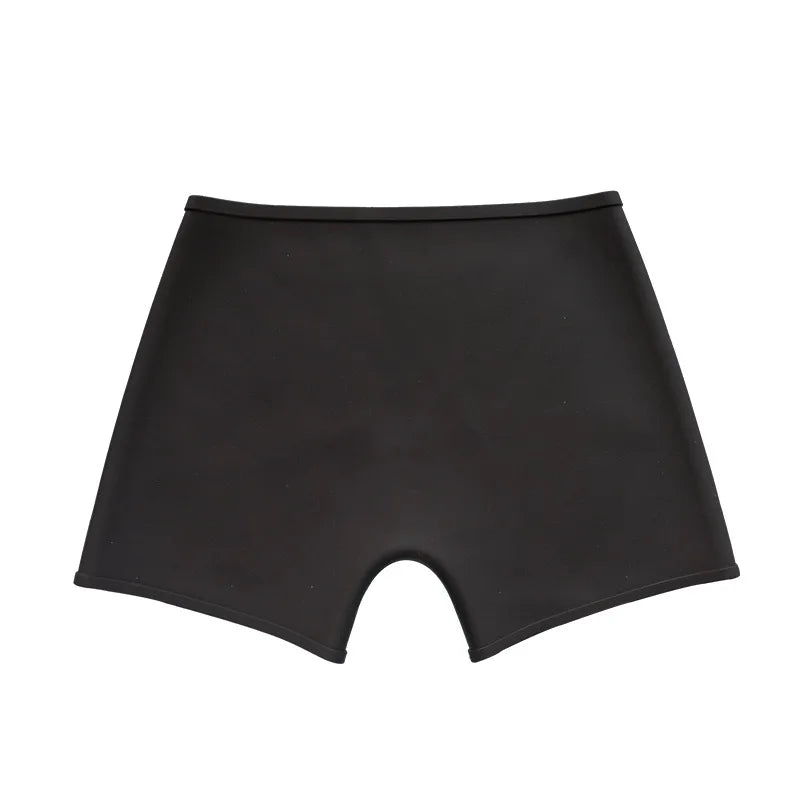 Women's swim trunks silicone flat angle swimsuits women's safety pants leggings underwear suitable for women weighing 45kg-65kg