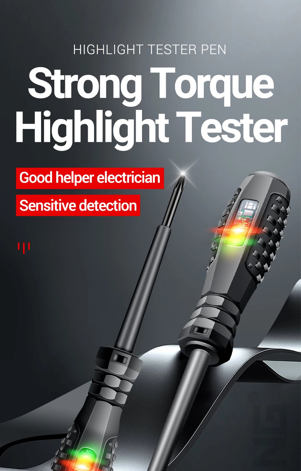 12V 24V Digital Car Battery Tester Alternator Automotive Analyzer Display Screen ANENG BT175 With Insulated Alligator Clip Tools