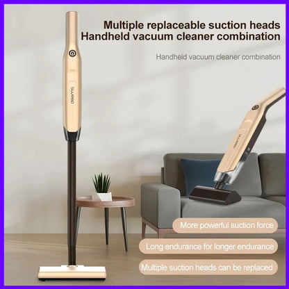 Wireless Handheld Vacuum Cleaner 20000Pa Strong Suction Lightweight Deep Cleaning for Home Pet Hair Car Floor Sweeping Tool