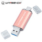 Hotsale WANSENDA USB Flash Drive Type C Pen Drive 512GB 256GB 128GB 64GB 32GB 16GB USB Stick 3.0 Pendrive for Type-C Device/PC