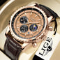 Relogio Masculino LIGE New Men Watch With Full Steel Waterproof Luminous Quartz Watch For Men Fashion Military Date Chronograph