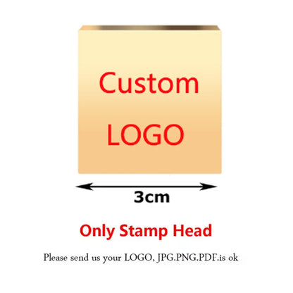 Custom Pottery Stamp for Clay Stamps Personalized Logo & Design Maker,Perfect for Ceramics Logo Design Seal (2.5cm- 5cm)