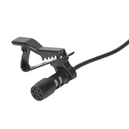 Portable 4-PIN Mini Microphone For Shure Wireless Lavalier Lapel Clip-on Microphone Audio Condenser Microphone For Meeting