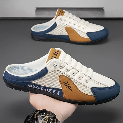 Brand protection  new men's lightweight non-slip breathable wear-resistant running sports fashion versatile casual shoes