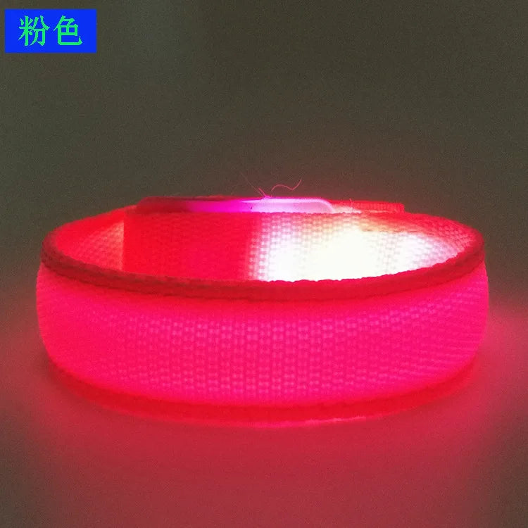 Ddjoy Led Bracelet Concert Party Bar Bracelet Velcro Led Luminous Sports Wrist Strap Party Supplies