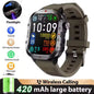 2026 New SmartWatch Men Militray Outdoor GPS Sport Watches Heart Rate Sleep Waterproof Smart Watch IOS Android