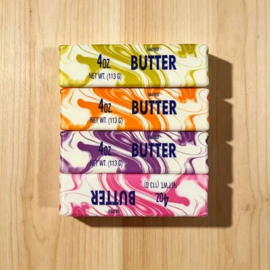 Hot 2026 Butter Stick Squishy Squeeze Toy Soft Butter Stick Slow Rebound Stress Ball Fidget Toy Sensory Stress Relief Fidget Toy