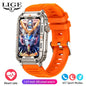 LIGE 2026 Zewnętrzny Smartwatch Męski 2.01" Ekran IP68 Wodoodporne Zegarki Wytrzymały Wojskowy Bluetooth Połączenia Smartwatch dla Androida i iOS