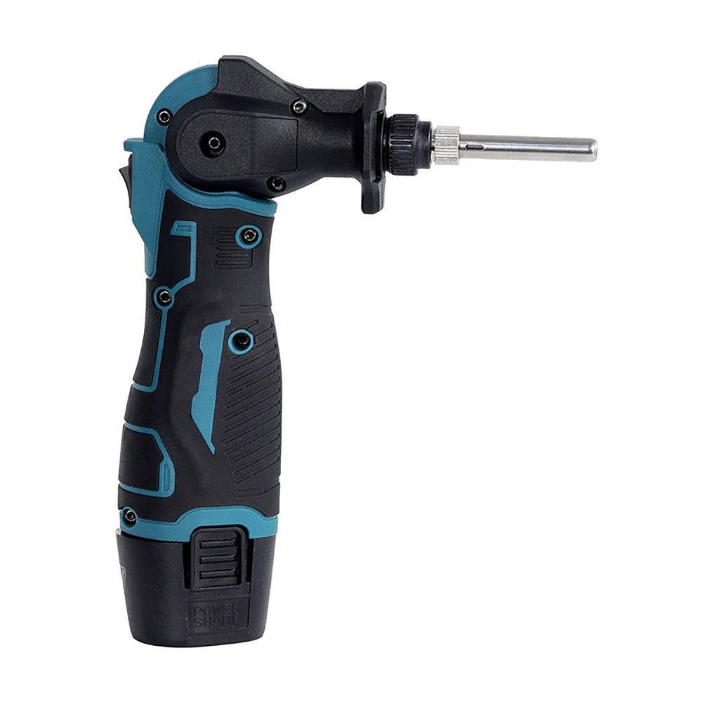 12V Cordless Soldering Iron 25W 0-400℃ Constant-Temperature Lithium-Ion Powered Electric Welding Gun with Battery & Charger