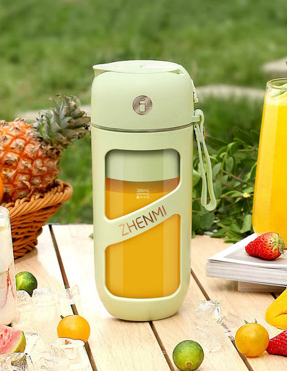 ZHENMI Portable Vacuum Juicer Crushed Ice Mixer Electric Mini Blender Fruit Vegetables Quick Juicing Kitchen Food Processor