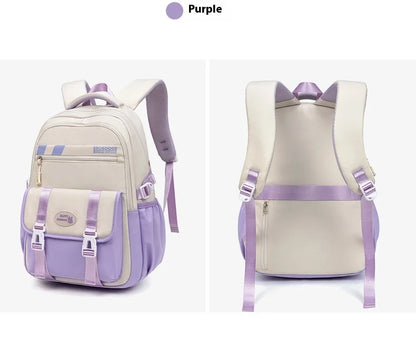 New School Bag with High Appearance Level Junior High School Backpack Large Capacity Primary School Backpack Ins Wind
