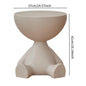 Creative Side End Table Flat Head Bedside Table Household Sofa Side Rack Bedroom Balcony Movable Mini Table Small Apartment Tea