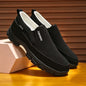 2026 New Men's Loafers Spring Large Size 39-48 Round-Toe Men's Moccasins Slip-On Mature Men's Shoes Simple Lightweight Casual Shoes