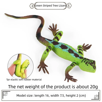 Oenux Simulated Insect Mouse Lizard Sea Animal Models Realistic Dolls Soft Rubber TPR Material Collectibles Halloween Prank Toys