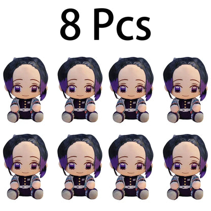 20cm Hot Japan Demon Slayer Plush Dolls Lovely Anime Kimetsu No Yaiba Kamado Tanjirou Nezuko Zenitsu Kyoujurou Toys Kids Gifts