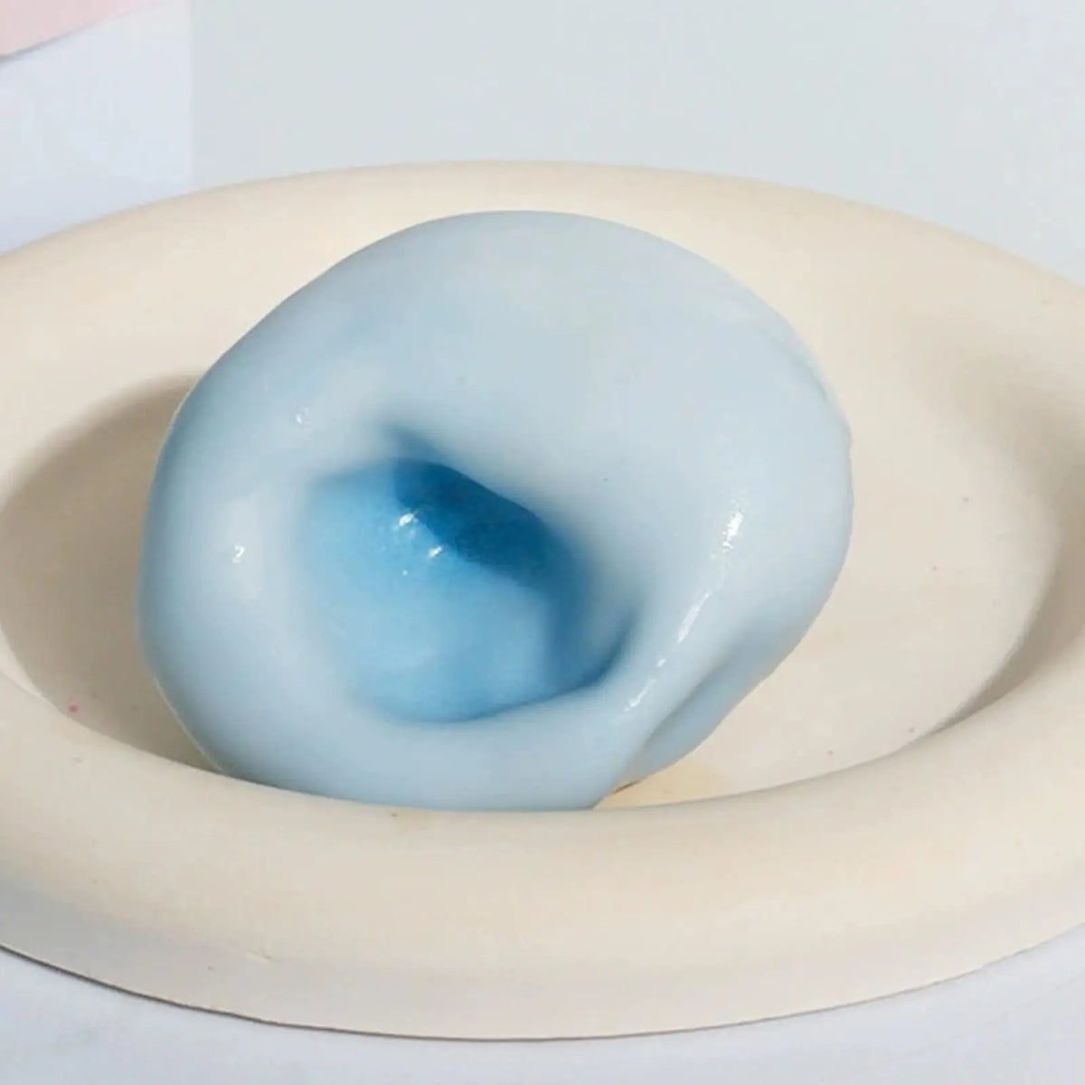 1pc Soft Ice Skin Stress Ball Glutinous Rice Cake Squeeze Toy Relief Cute Decompression Plaything Toys Adults Teens Gift