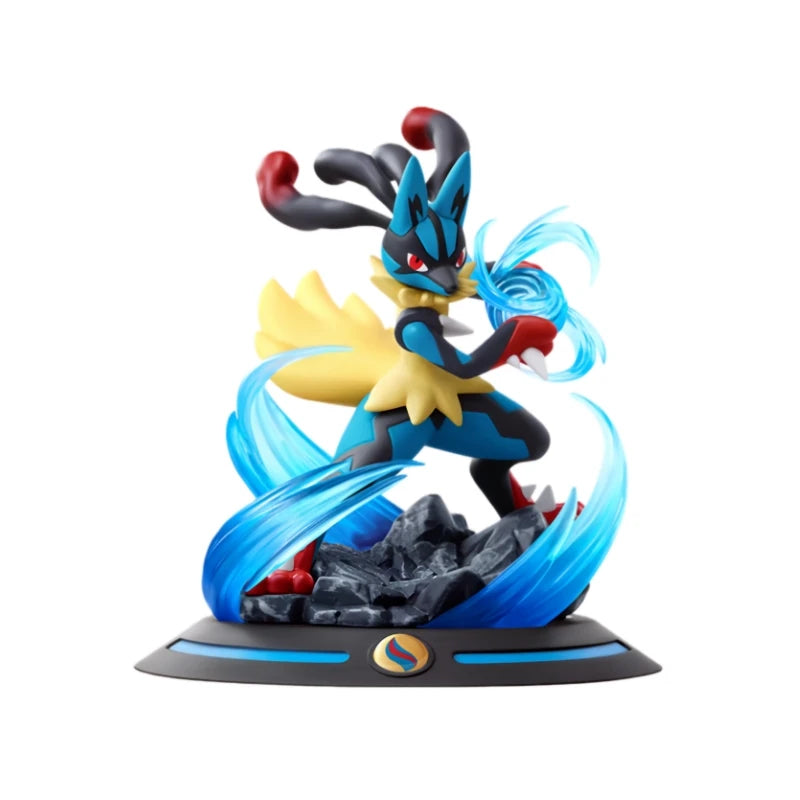 Anime Pokemon Original Action Figures Mega Collect Series Lucario Gardevoir Gengar Scizor Of Model Ornaments Toys Birthday Gift