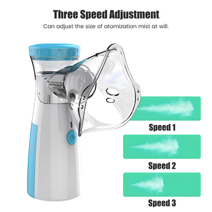 Medical Silent Mesh Nebulizer Handheld Asthma Ultrasonic Inhaler Atomizer For Adults Children Health Care Mini Healthy Humidifie