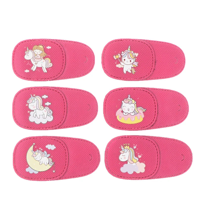 【6Pcs/set Children Health Care Kids Occlusion Medical Lazy Eye Patch Eyeshade For Kids Strabismus Vision Care Kit】