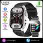 LIGE 2.01" HD Wyświetlacz Smartwatch dla Mężczyzn Kobiet Monitor Zdrowia Zegarki Sportowe Fitness AI Głos Rozmowy Bluetooth Męski Smartwatch Nowość