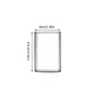 Square Simple Glass Cup Clear Cold Drink Juice Milk Glass Red Wine Beer Glass Coffee Cup Water Cup Drinking Utensils