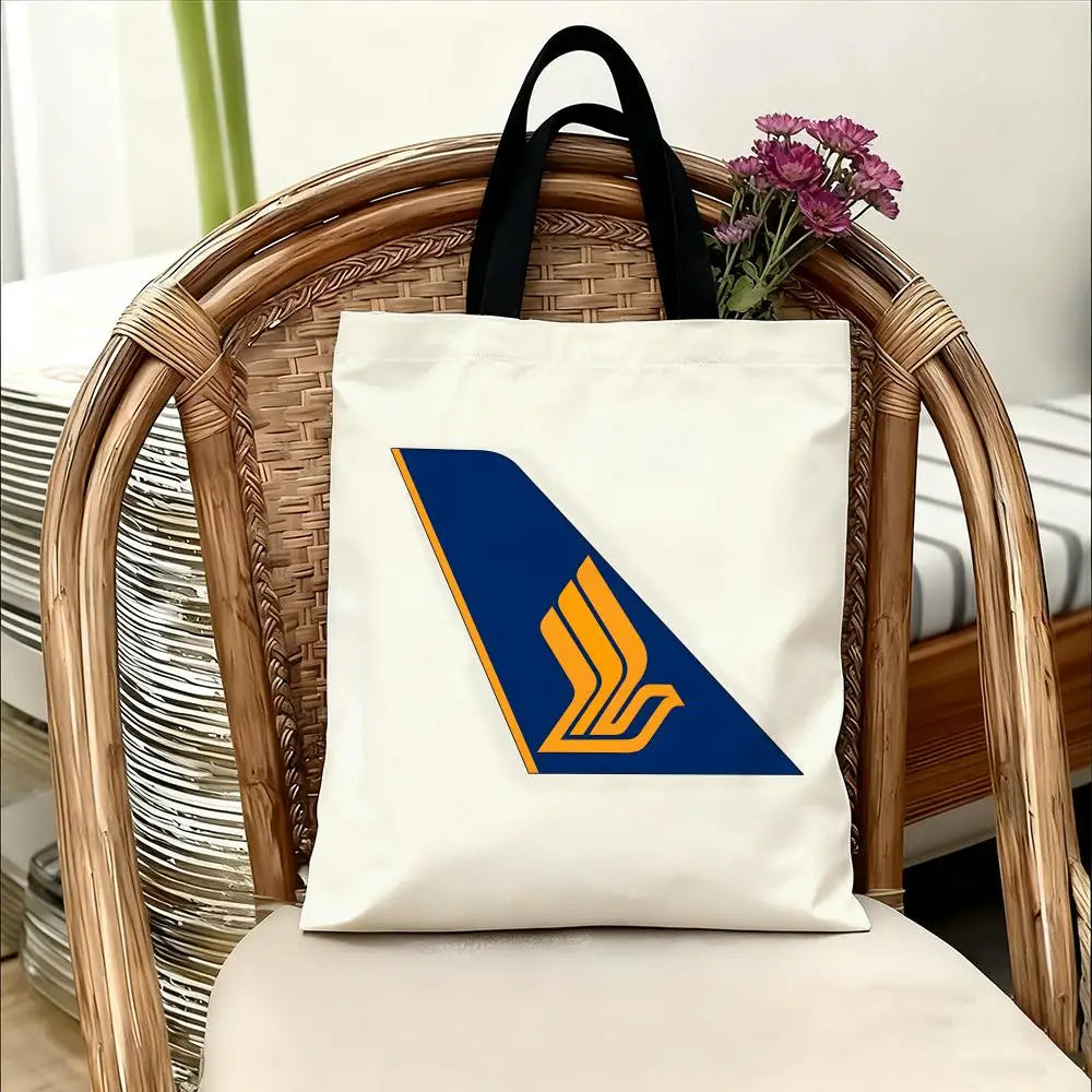 Singapore Airlines Storage Bags Handbag Women Casual Underarm Top Handle Bag Lady Shopping Travel Bags