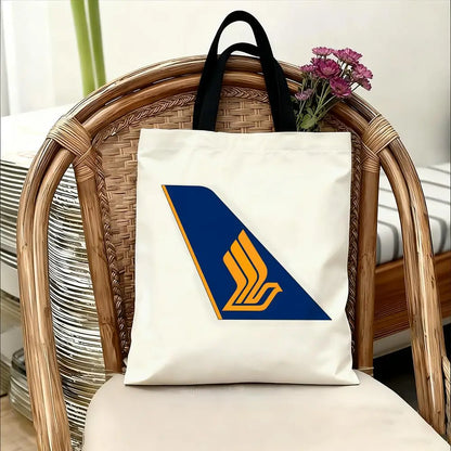 Singapore Airlines Storage Bags Handbag Women Casual Underarm Top Handle Bag Lady Shopping Travel Bags