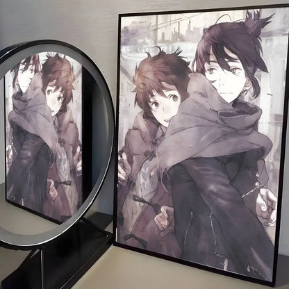 Anime No. 6 Poster Self-adhesive stickers are suitable for any wall surface waterproof moisture-proof