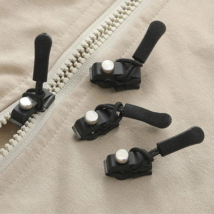 Universal Zipper Repair Kit Quick Instant Detachable Zipper Head Replacement Zipper Slider Pull for Jacket Bags Coat Free Sewing