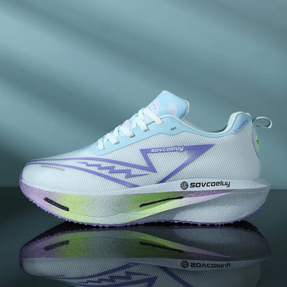Marathon Men Sports Running Shoes Carbon Board Air Cushion Breathable Lightweight Woman Comfortable Athletic Basketball Sneakers