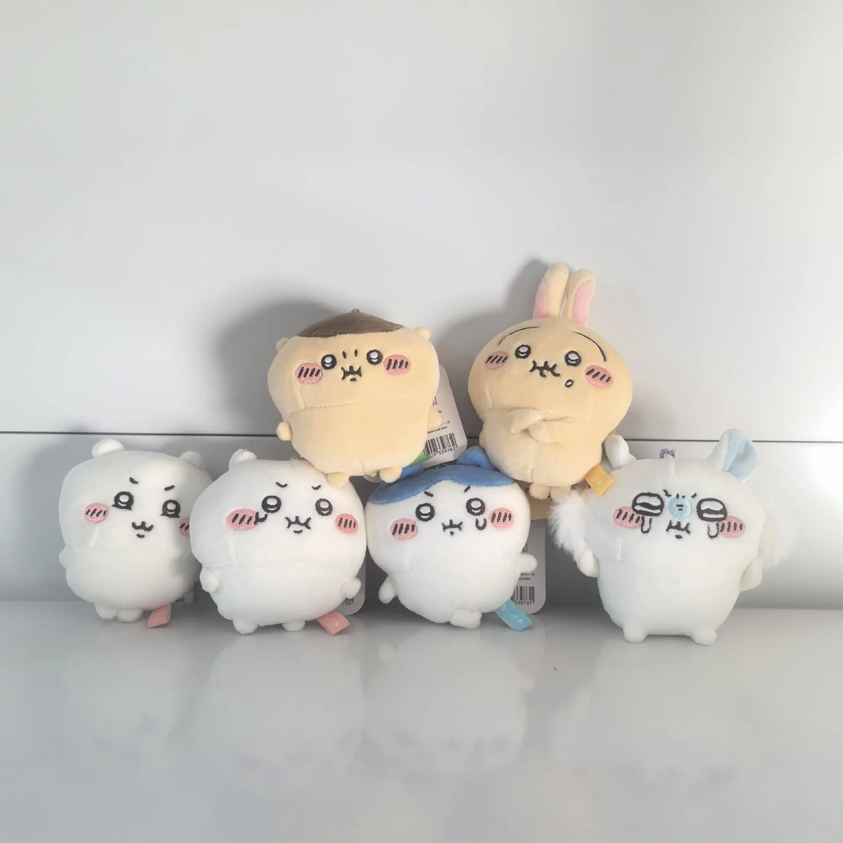 New jiyi Plush Doll Smirks Expression Usagi Hachiware Super Cute Chestnut Flying Squirrel Back Packaging Decoration Gift