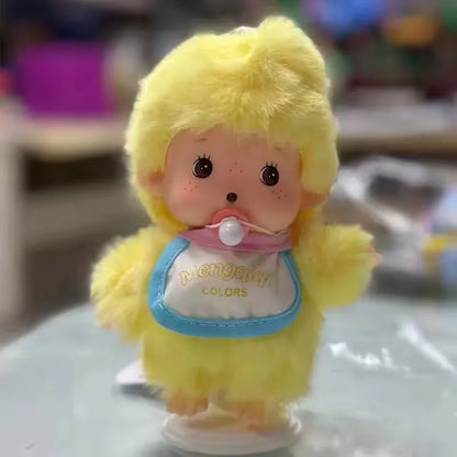15cm Kid's DIY Monkey Cute Kawaii Plush Doll Soft Super School Bag Pendant Keychain Stuffed Animal Movie Doll Birthday Gift