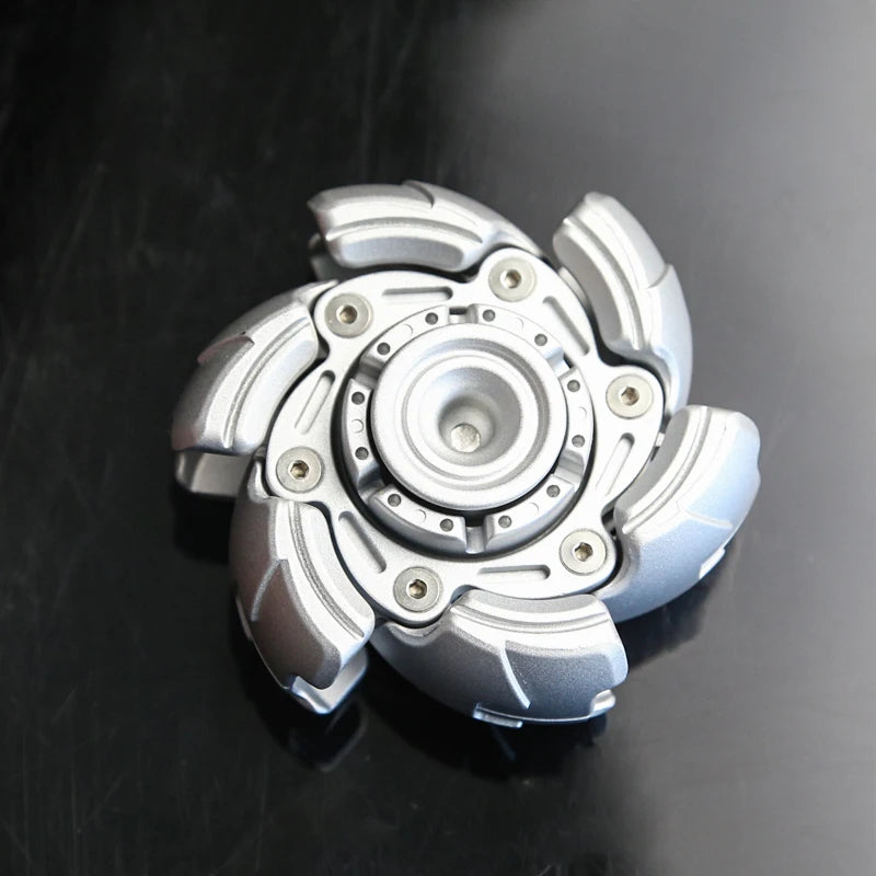 Opening and Closing Fingertip Gyro Fidget Spinner Multi-Purpose CNC Finger Tip Stress Relief AutismFidget Toys Adult Gifts