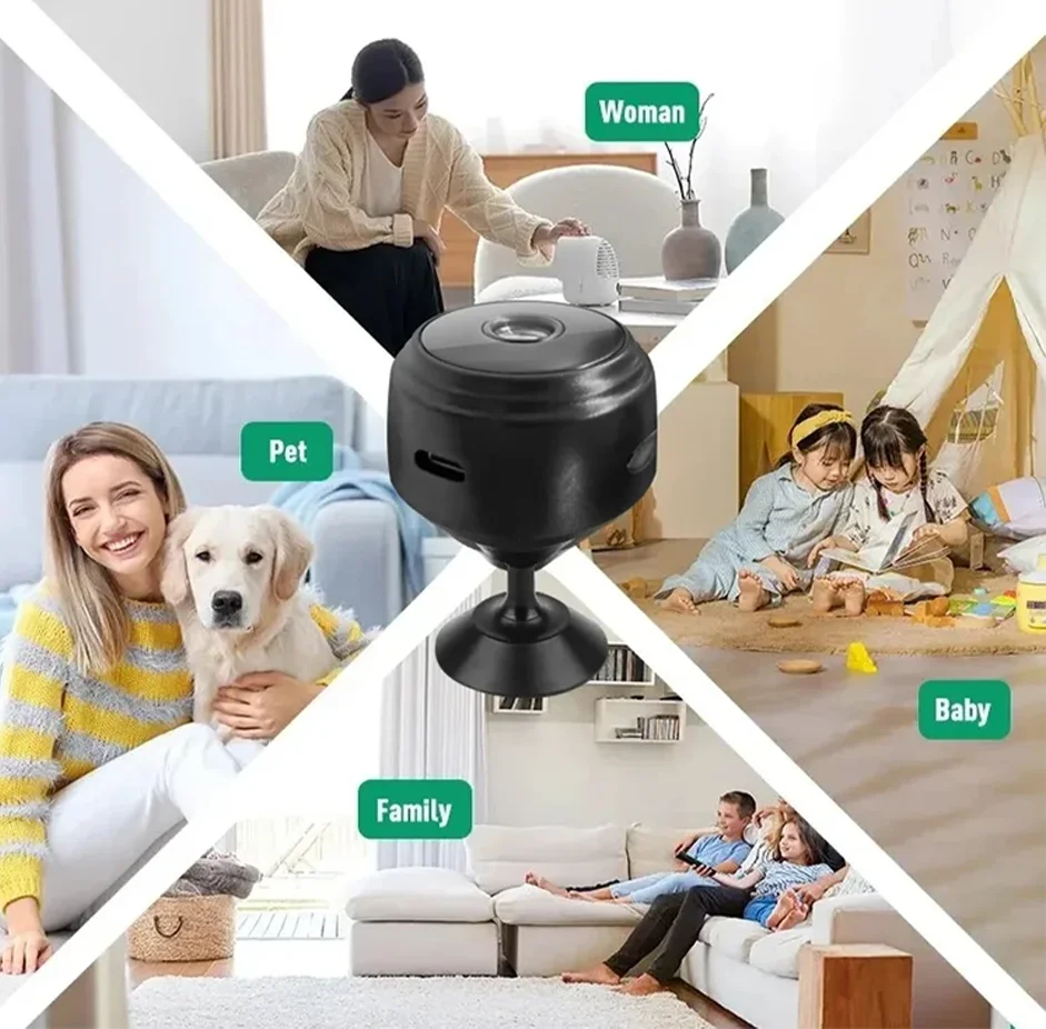 A9 Mini Camera WiFi Wireless Monitoring Security Protection Remote Monitor Camcorders Video Surveillance Smart Home Camera